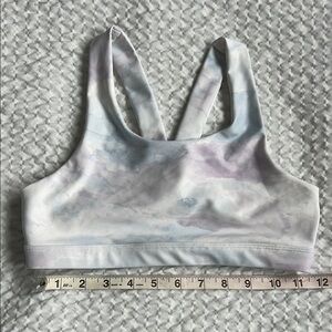 Girl's Pastel Tie-Dye Sports Bra *